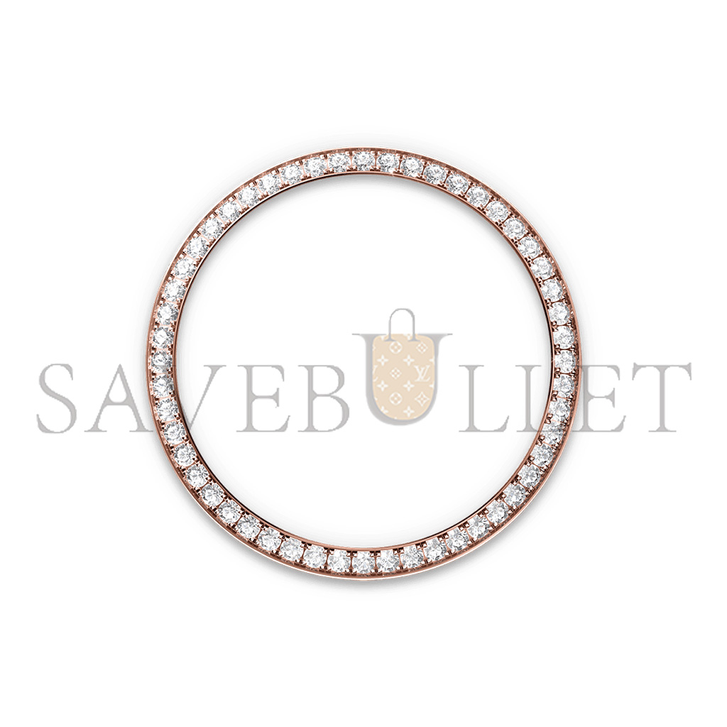 R*l*x datejust 36 oyster, 36 mm, oystersteel, everose gold and diamonds watch 126281rbr-0012